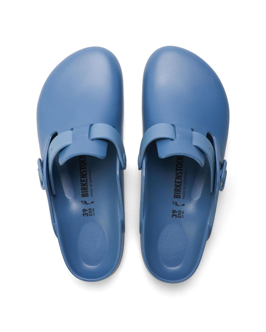 Birkenstock Blue Boston Eva Closed Toe Shuv Clogs for men