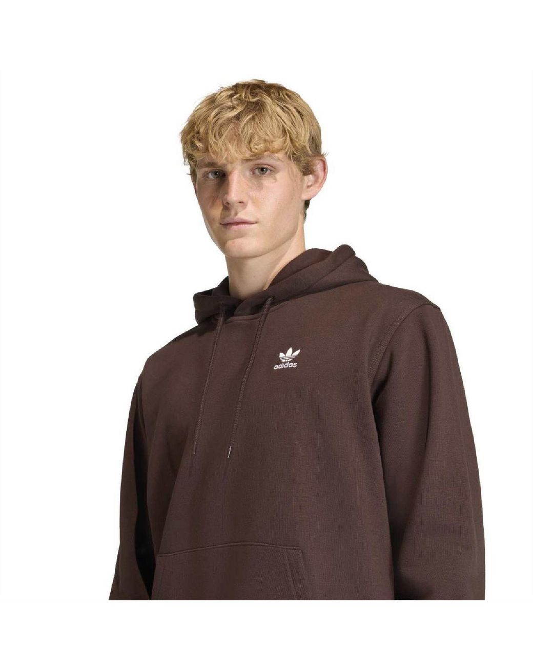 Adidas Originals Brown Trefoil Esnt for men