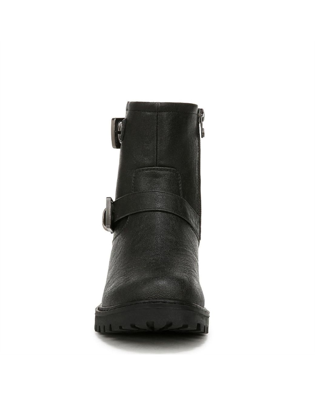 Blowfish Black Raven Biker Low Heel Side-Zip Boots 4 (37)