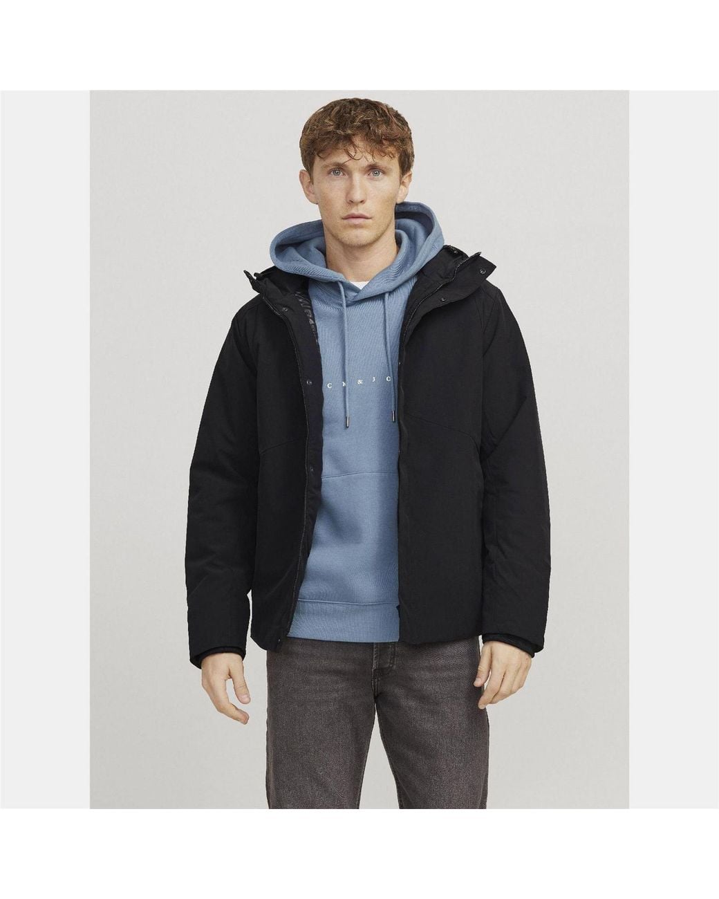 Jack & Jones Black Keen Jacket for men