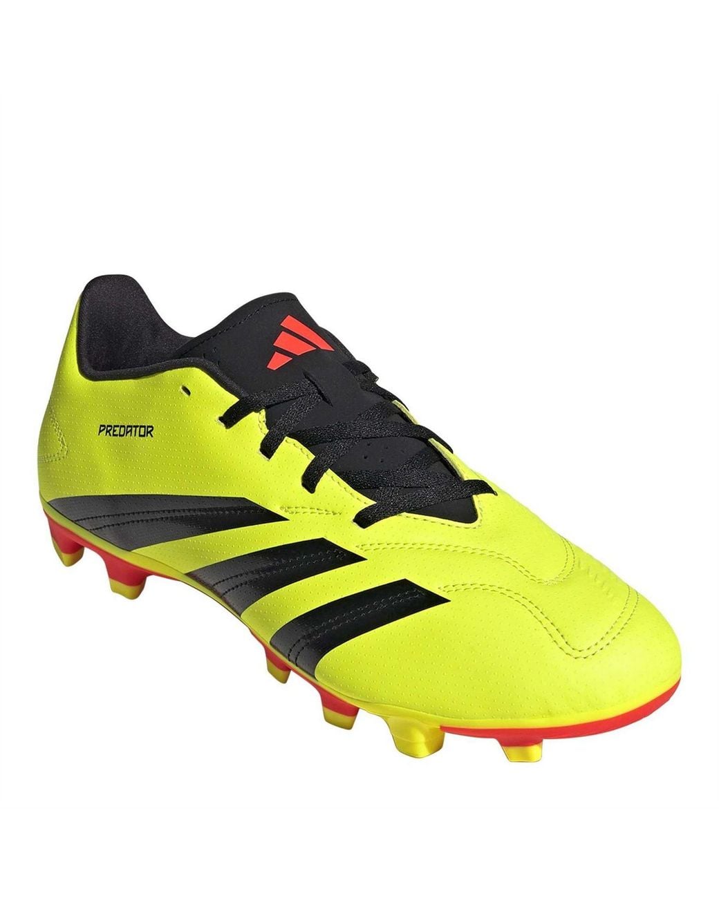 Adidas Yellow Predator Club Firm Ground (Fg) Football Boot 7.5 (41.3) for men
