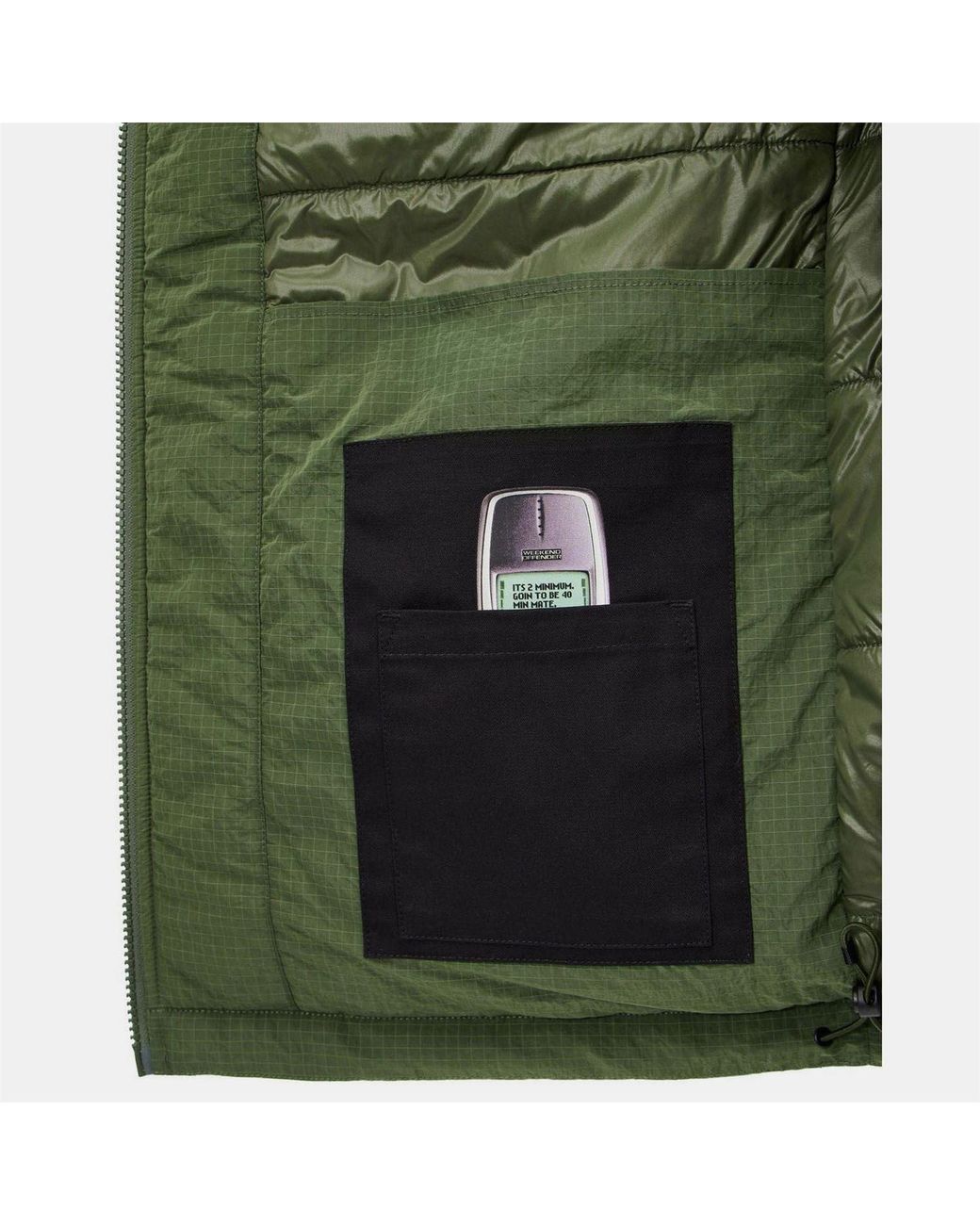 Weekend Offender Green Vettel Thermo Jacket for men