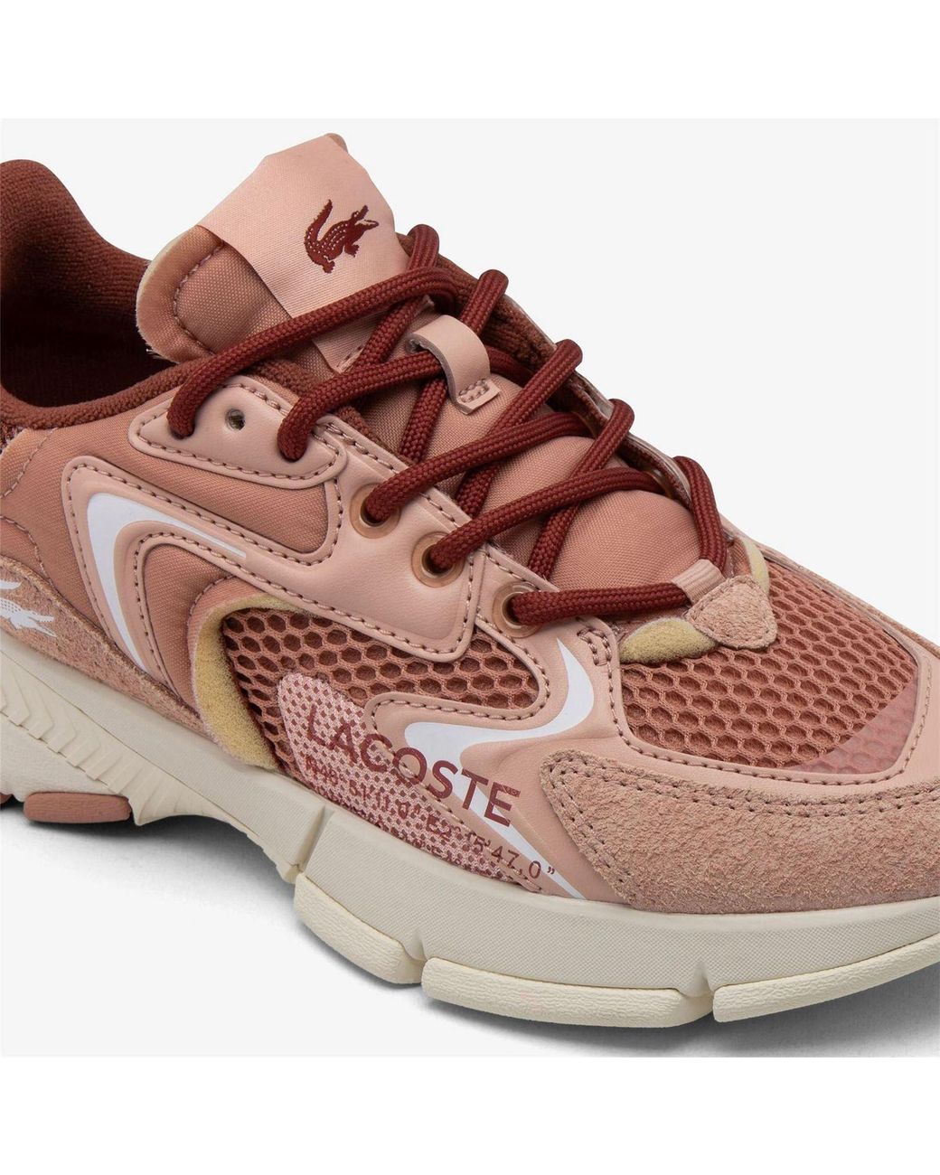 Lacoste Pink Neo Trainers
