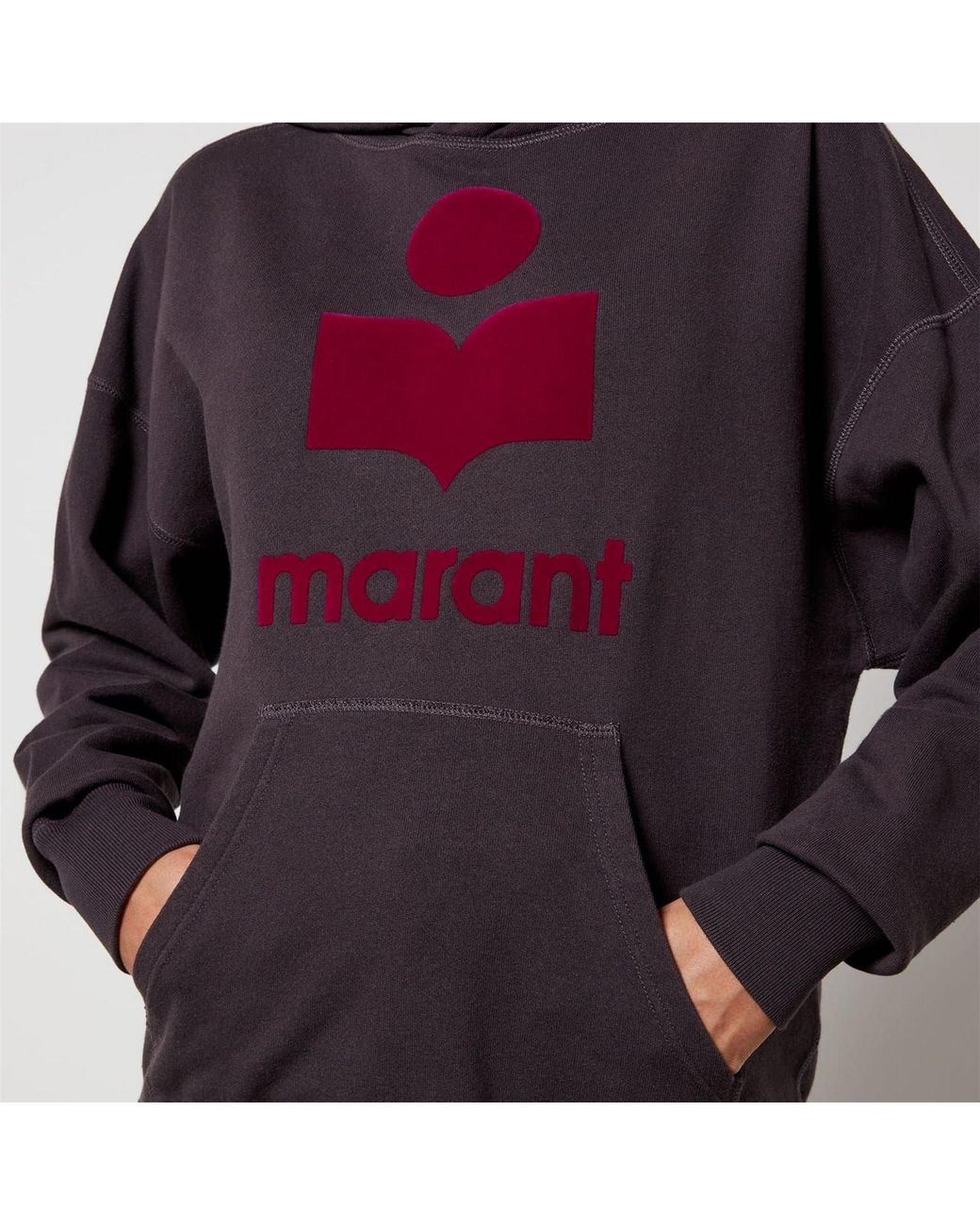 Isabel Marant Purple Hooded Sweatshirt