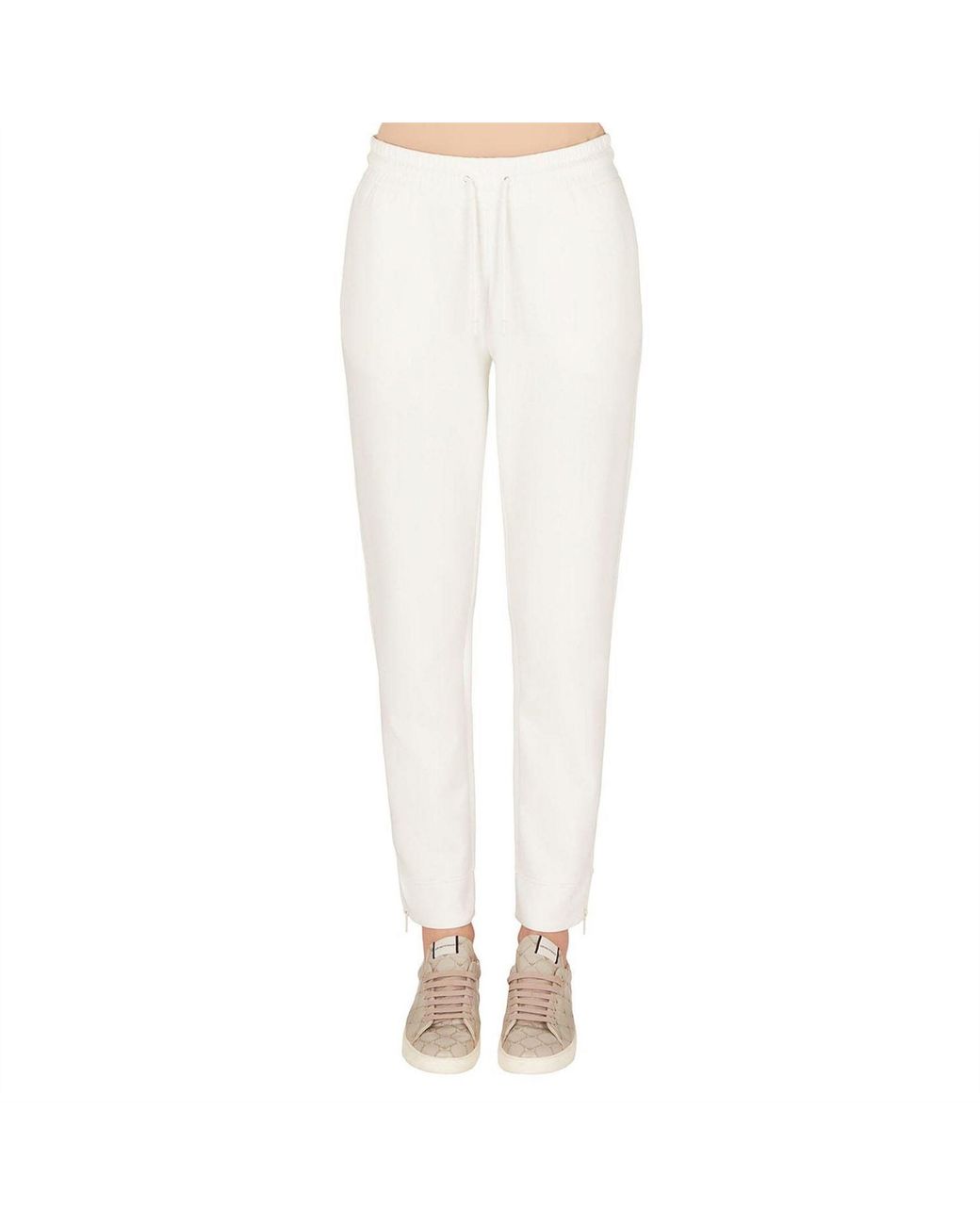 Emporio Armani White Joggers