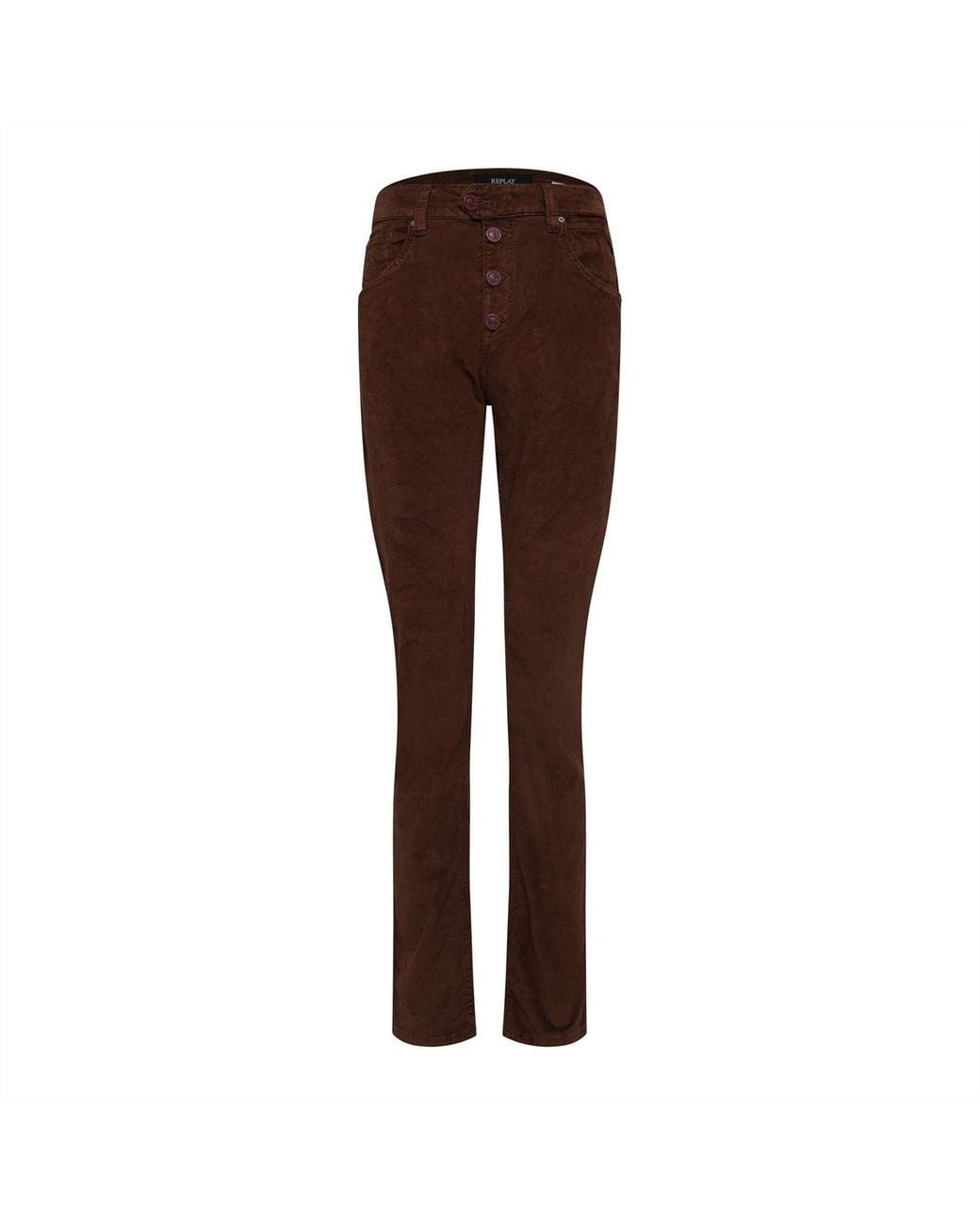 Replay Brown Fit Jeans