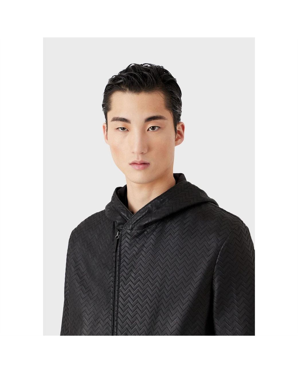 EA7 Black Jacket for men