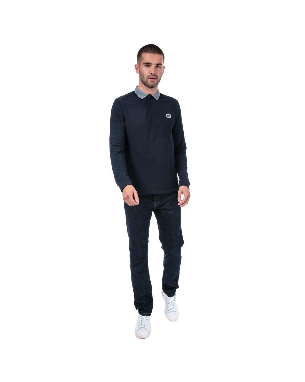Weekend Offender Blue Tapered Fit Jeans for men