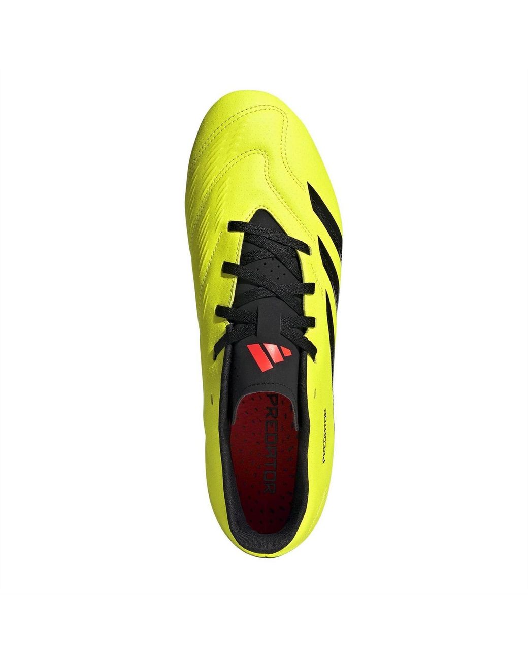 Adidas Yellow Predator Club Firm Ground (Fg) Football Boot 7.5 (41.3) for men