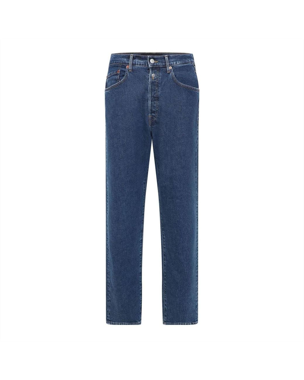 Replay Blue Straight Fit Jeans for men