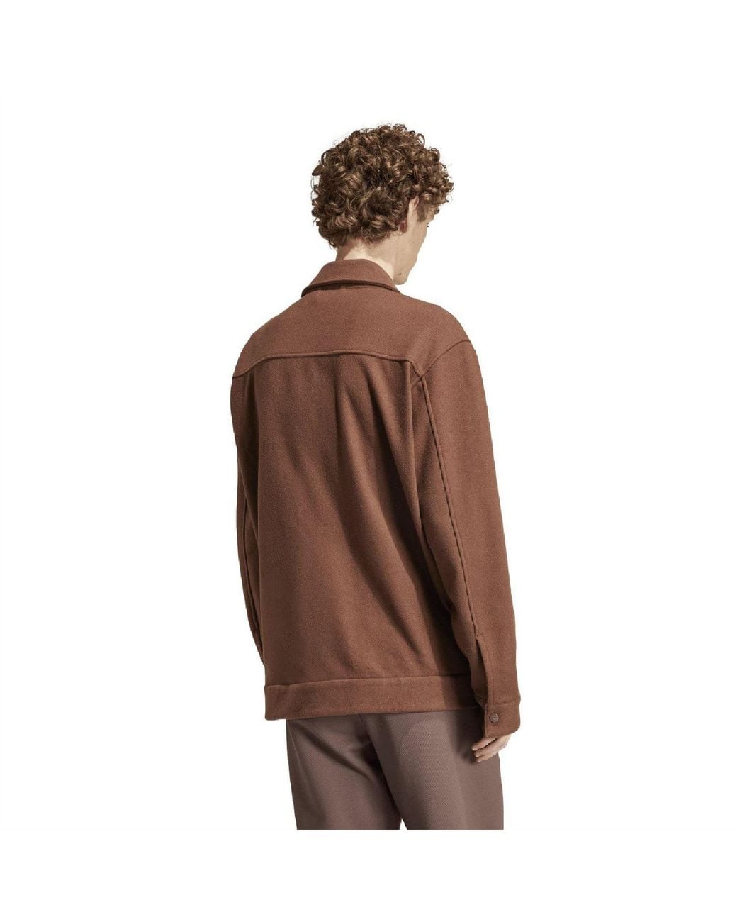 Adidas Originals Brown Overshirt for men