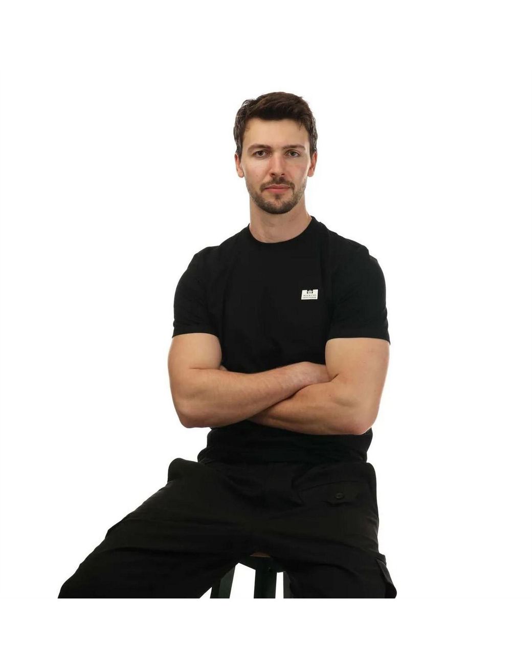 Weekend Offender Black Bridgetown T Shirt for men