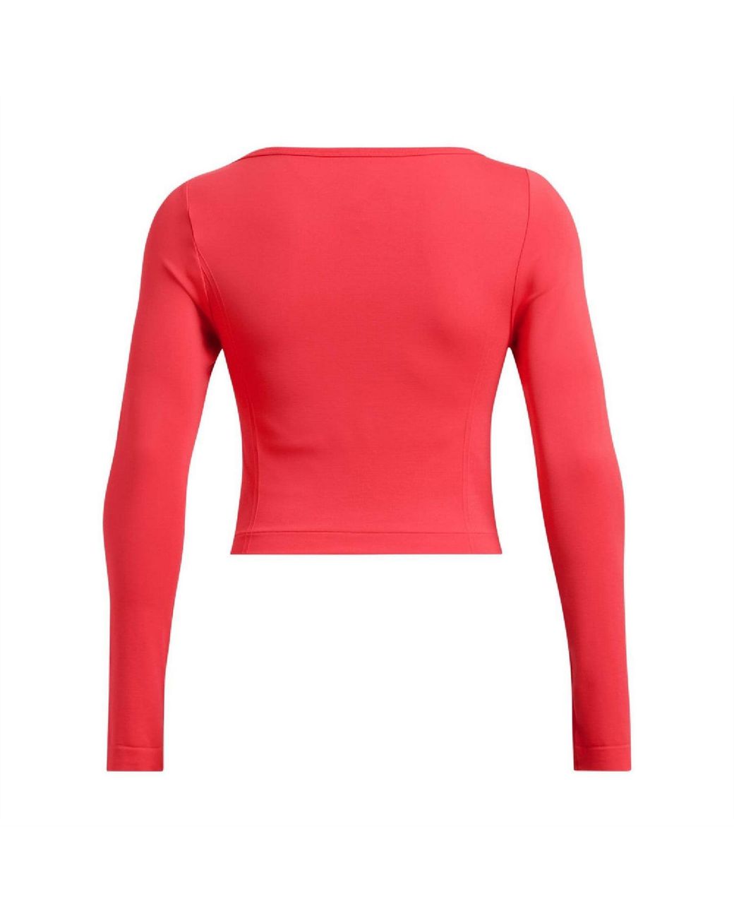Under Armour Red Train Seamless Long Sleeve Top