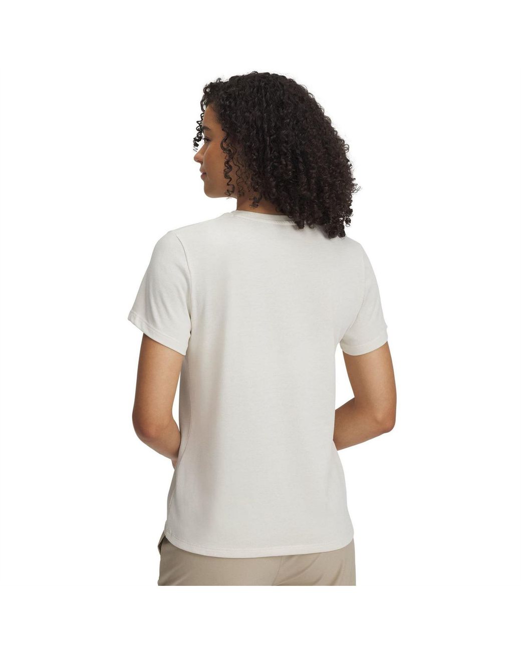 Under Armour White Branded Core T Shirt