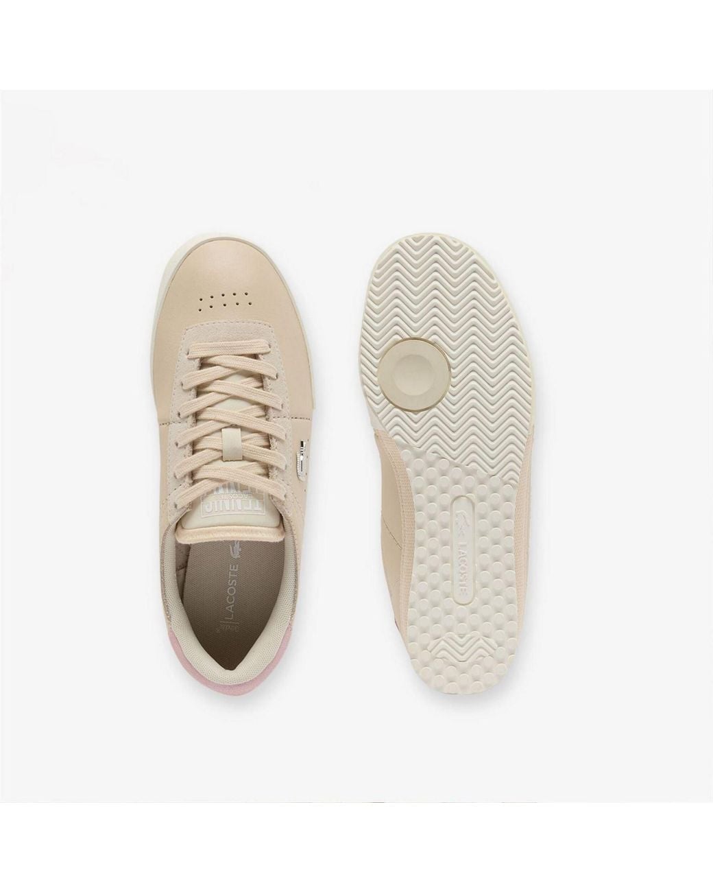 Lacoste Natural Trainers