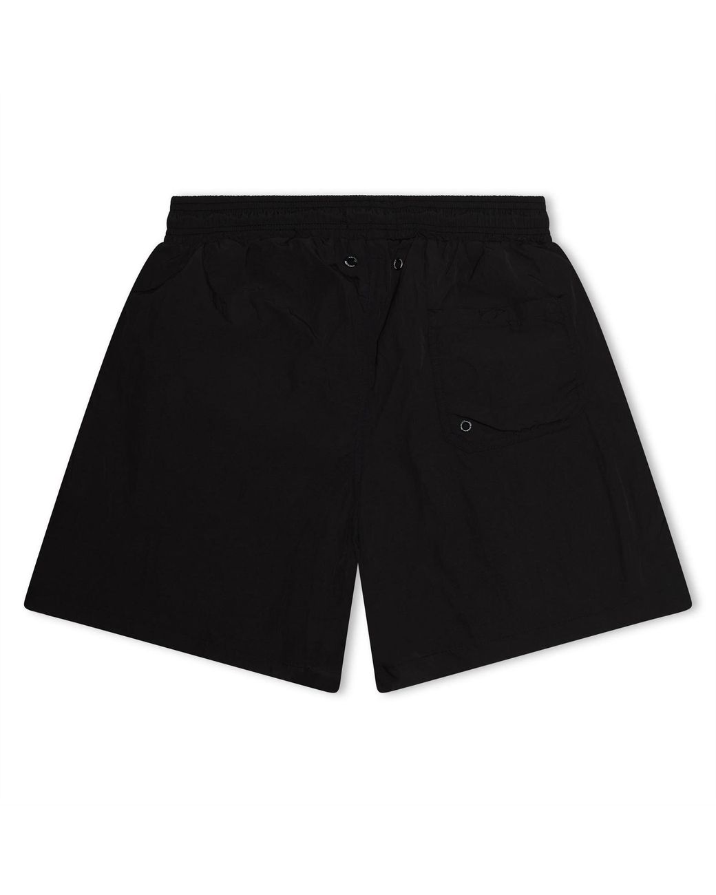 Weekend Offender Black Swim Badge Regular Fit Swim Short for men