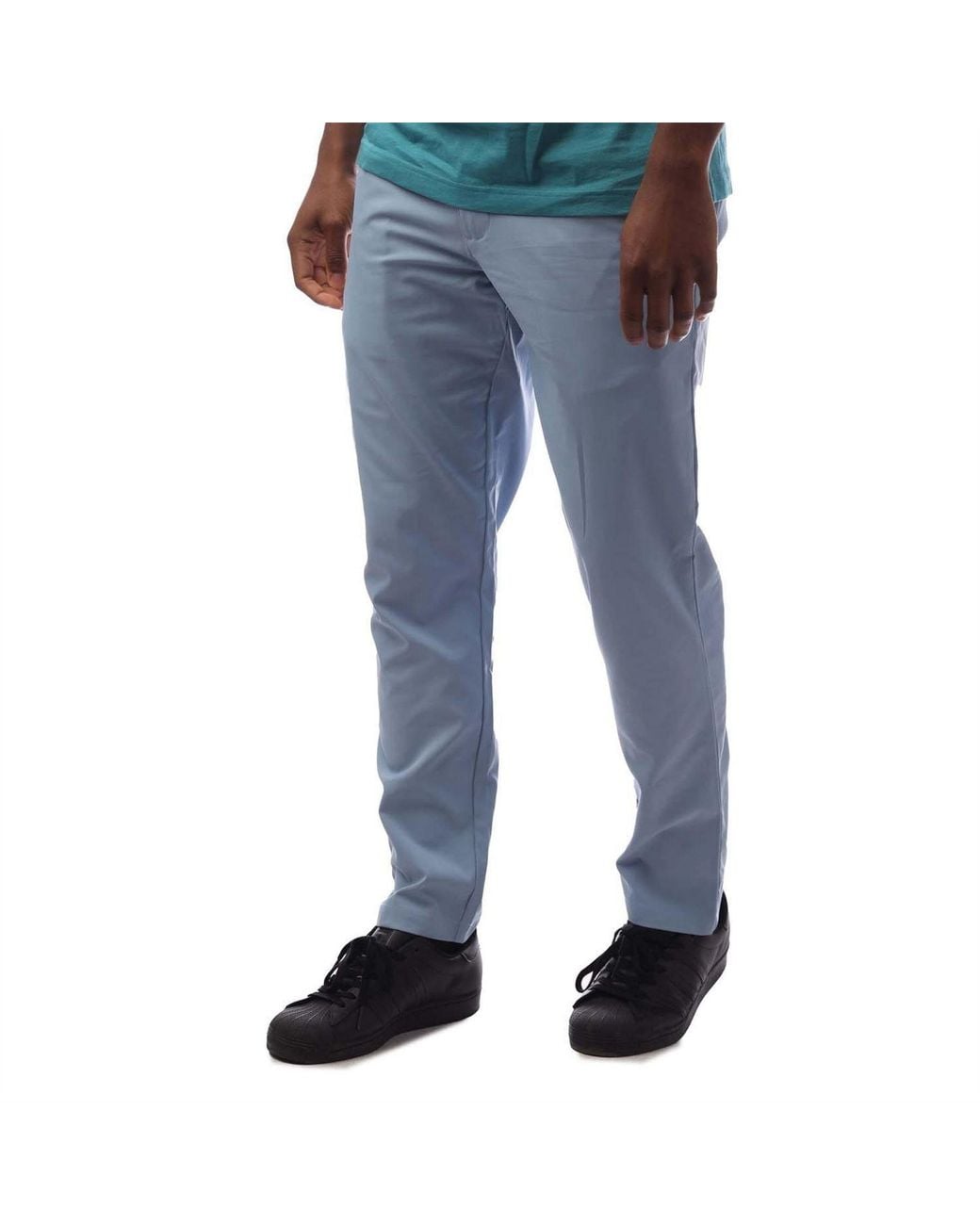 Farah Blue Golf Trousers for men