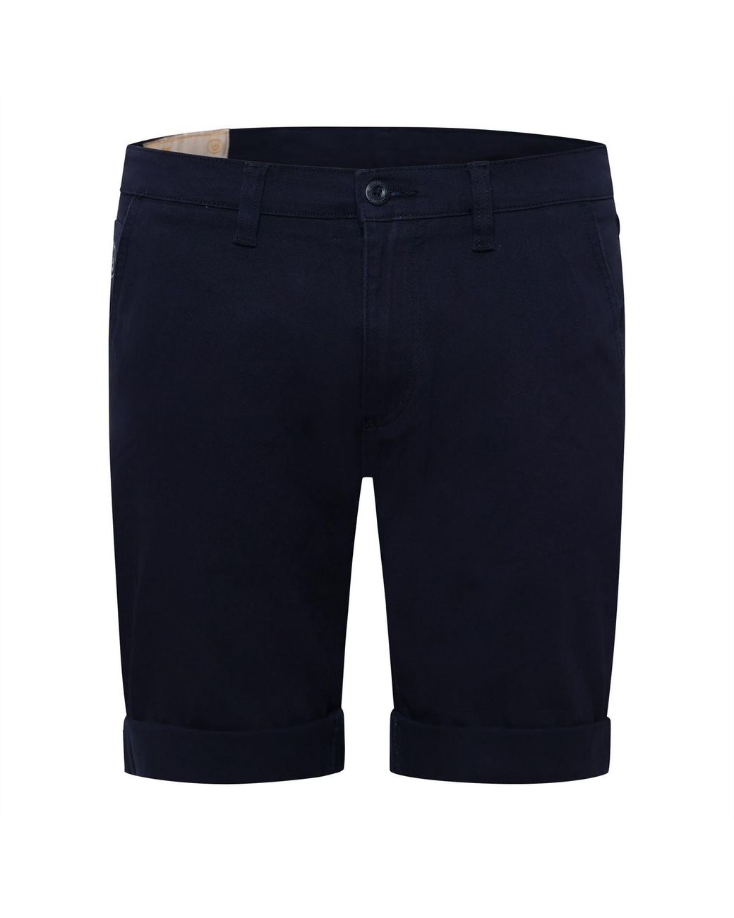 Duck and Cover Blue Moreshore Chino Shorts for men