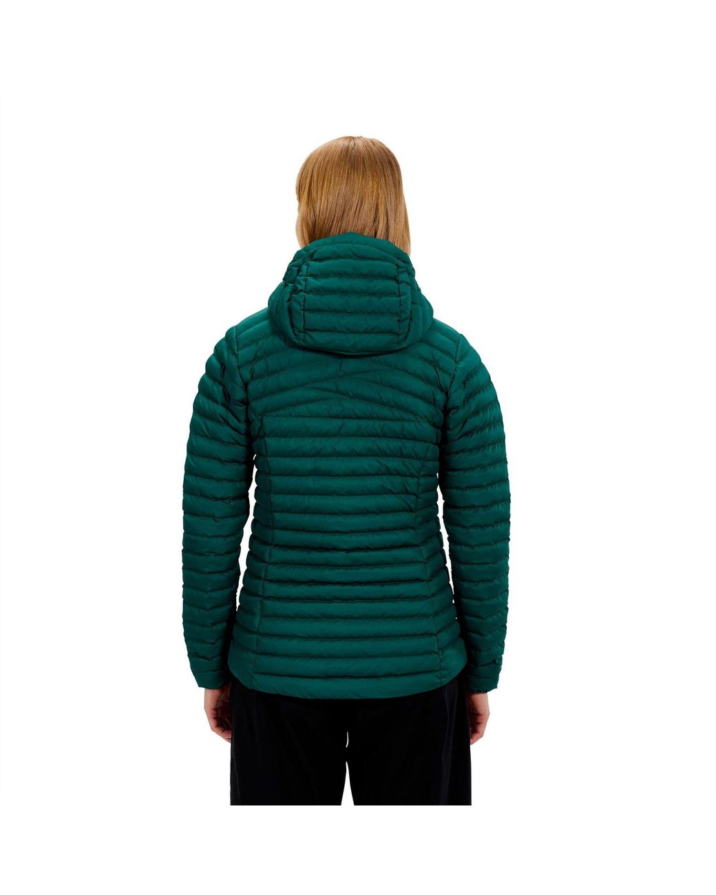 Berghaus Green Nula Solid Patterned Hooded Puffer Jacket With Woven Cuff 6 (2Xs)
