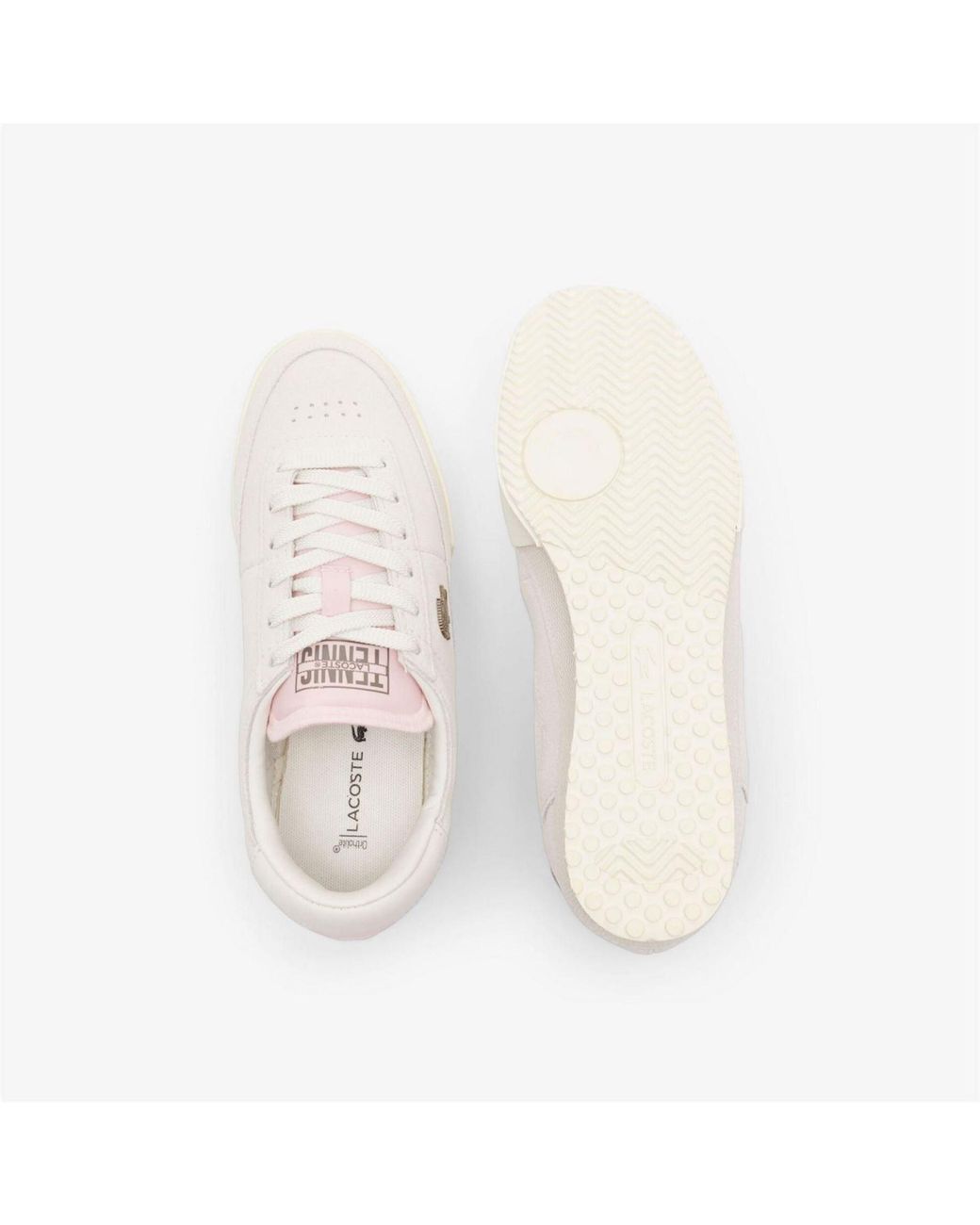 Lacoste White Trainers