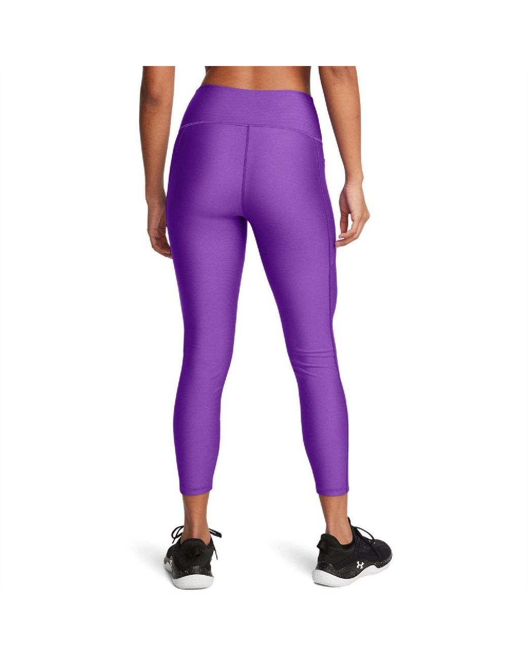 Under Armour Purple High Rise Ankle Leggings