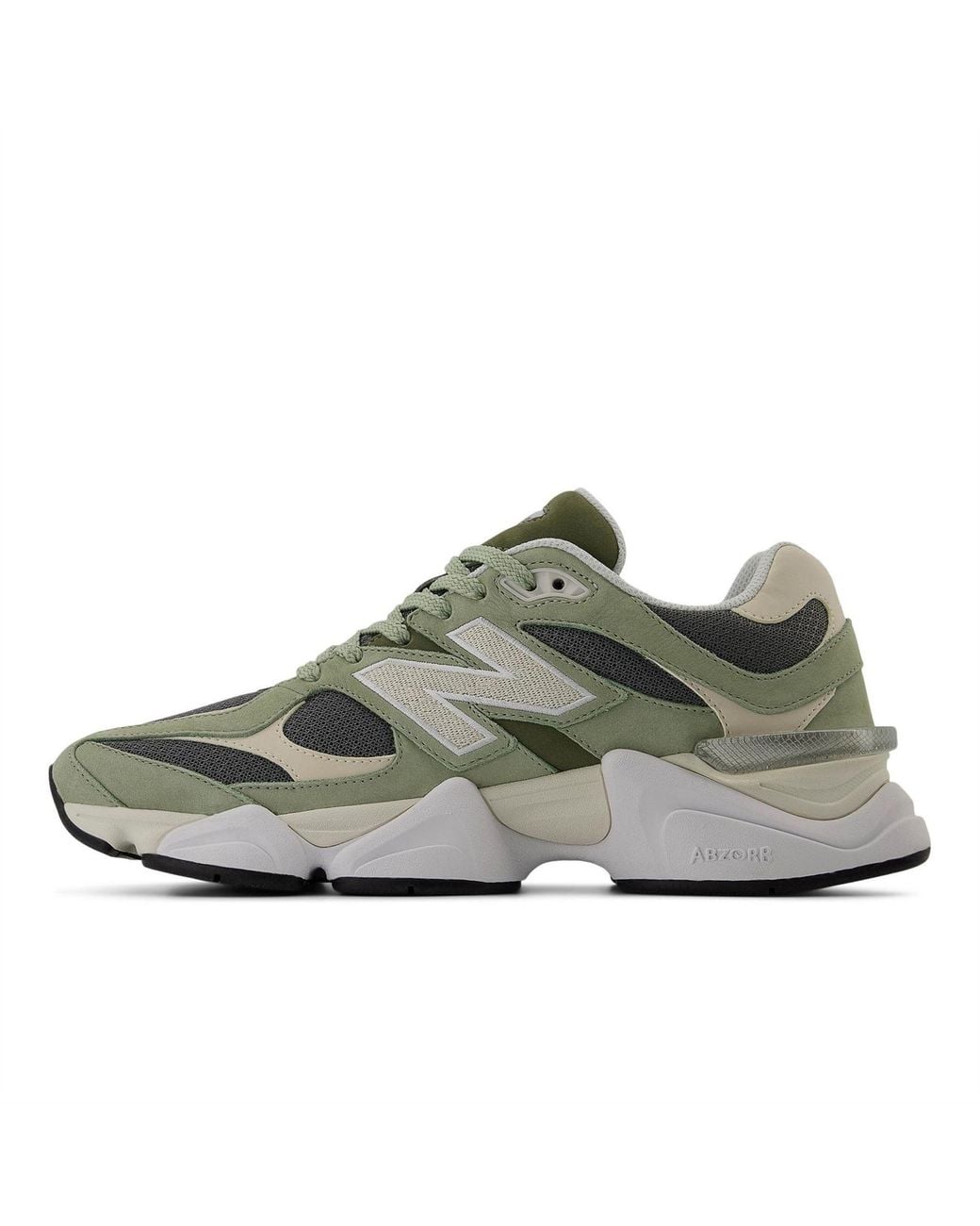 New Balance Green 9060 Trainers 6 (39.5) for men