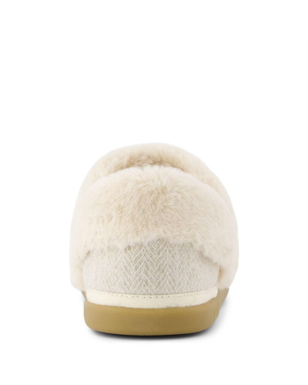 TOMS White Slippers