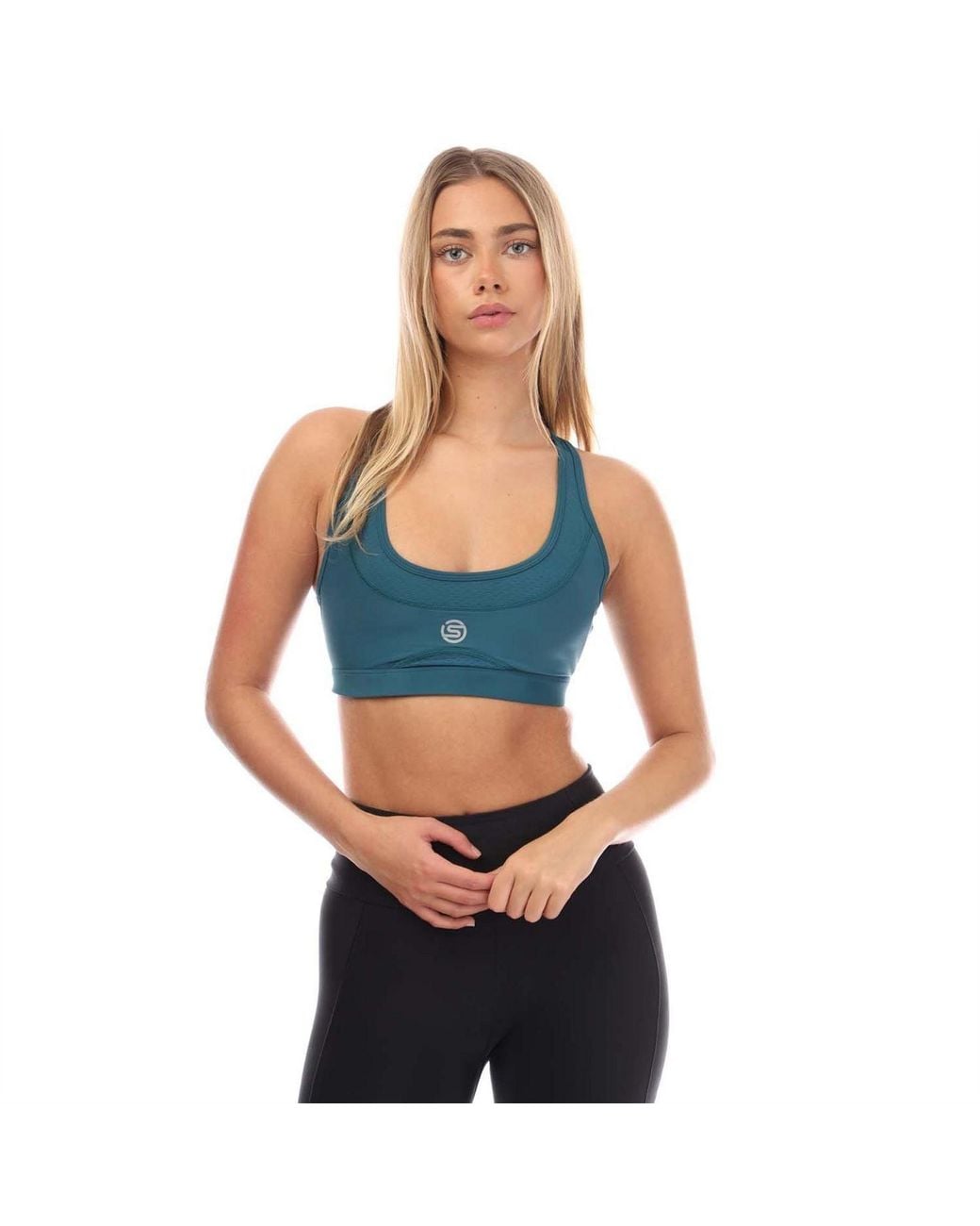 Skins Blue 3 Elite Bra