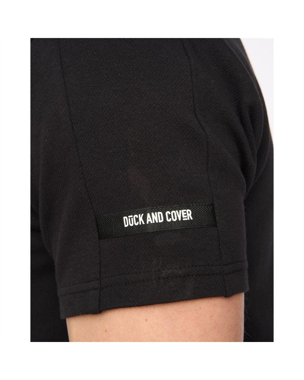 Duck and Cover Black Sherborn T for men