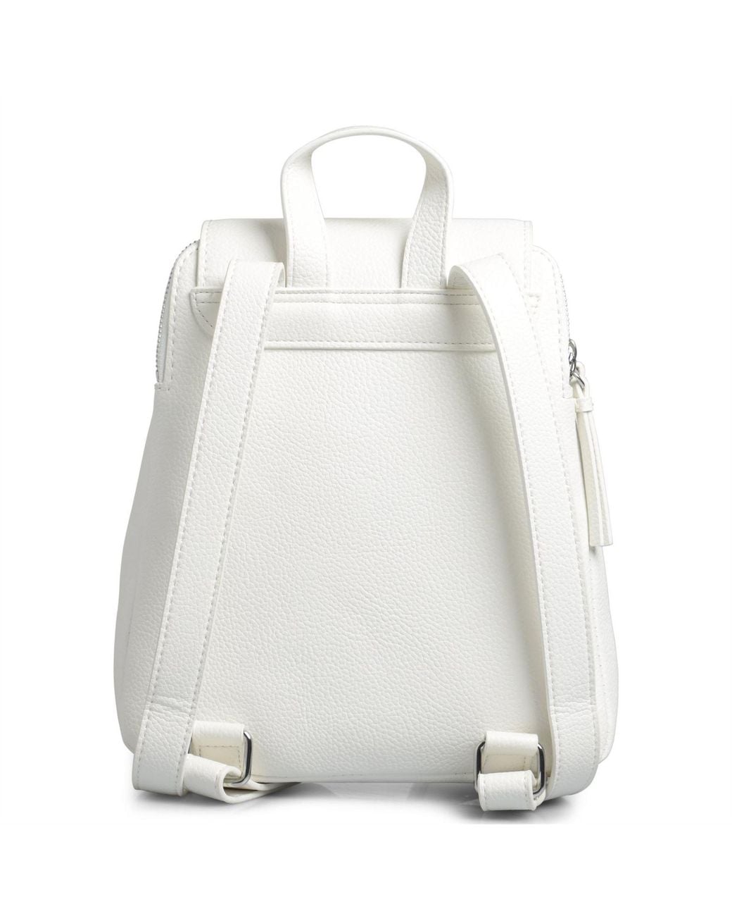 DKNY White Gallen Backpack