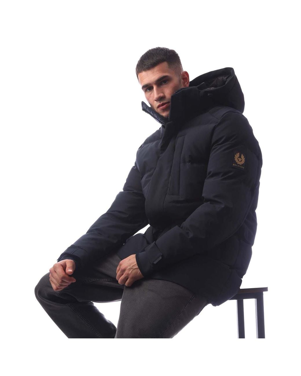 Belstaff Blue Pendulum Down Jacket for men