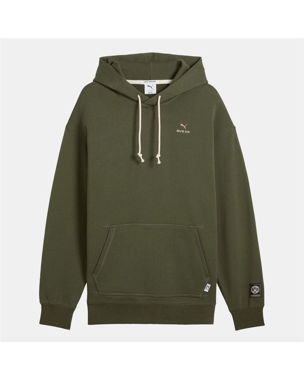 PUMA Green Dortmund Mmq Hoodie for men