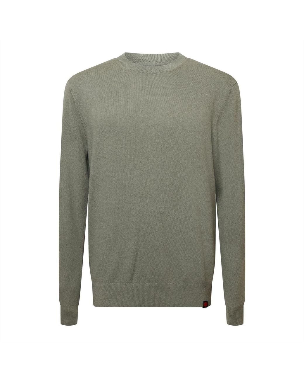 Jack & Jones Green And Brooks Relaxed Fit Cashmere Blend Sweater Crew Sweatshirt for men