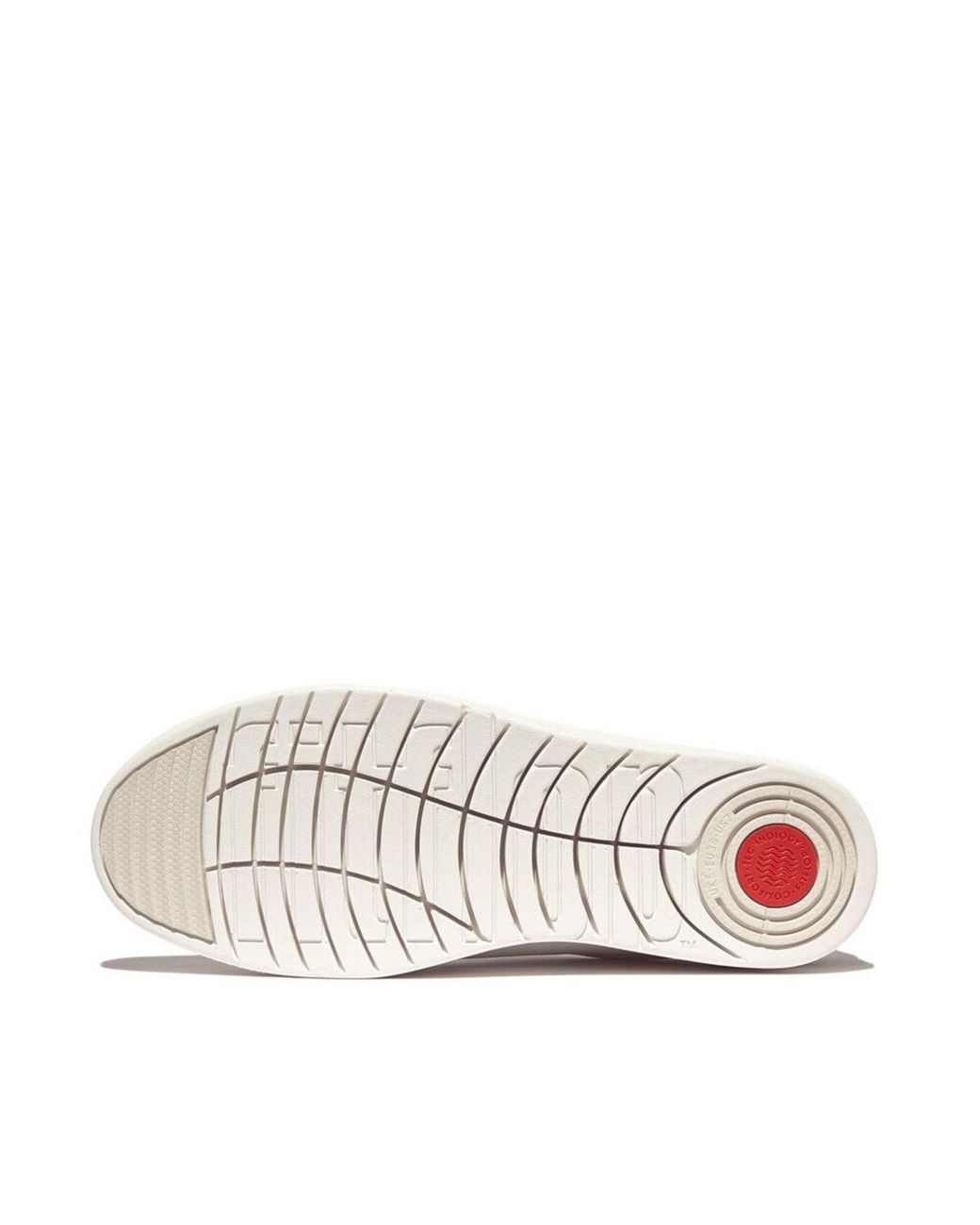 Fitflop White Rally Crystal-Backtab Leather Trainers Leather Crystal Covered Microfibre