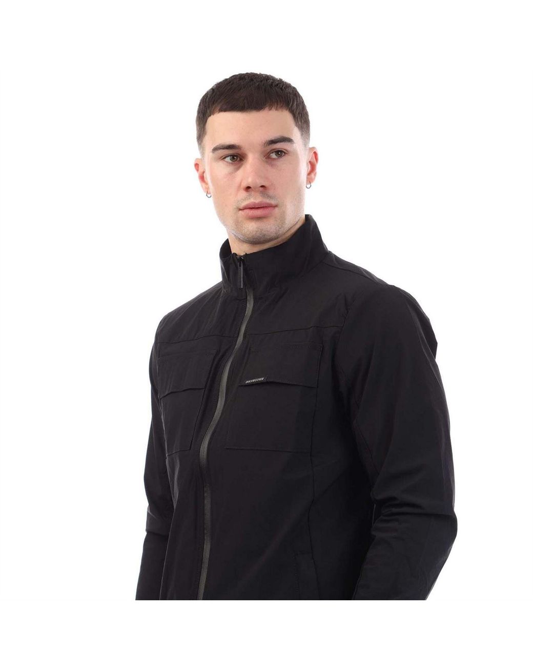 Duck and Cover Black Chamata Jacket for men