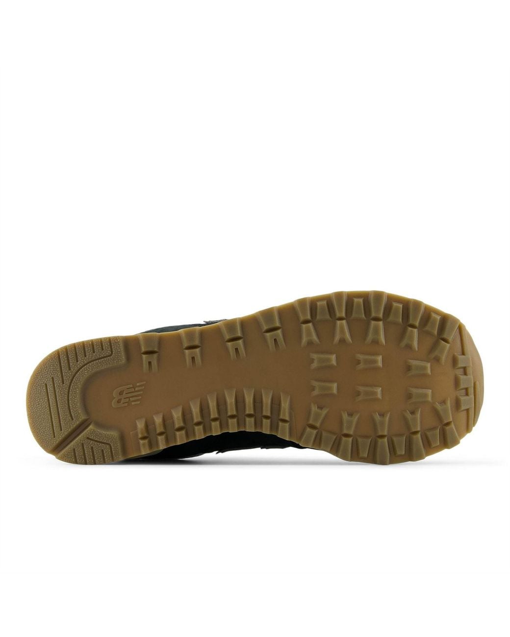 New Balance Black 574 Trainers 6.5 (40) for men