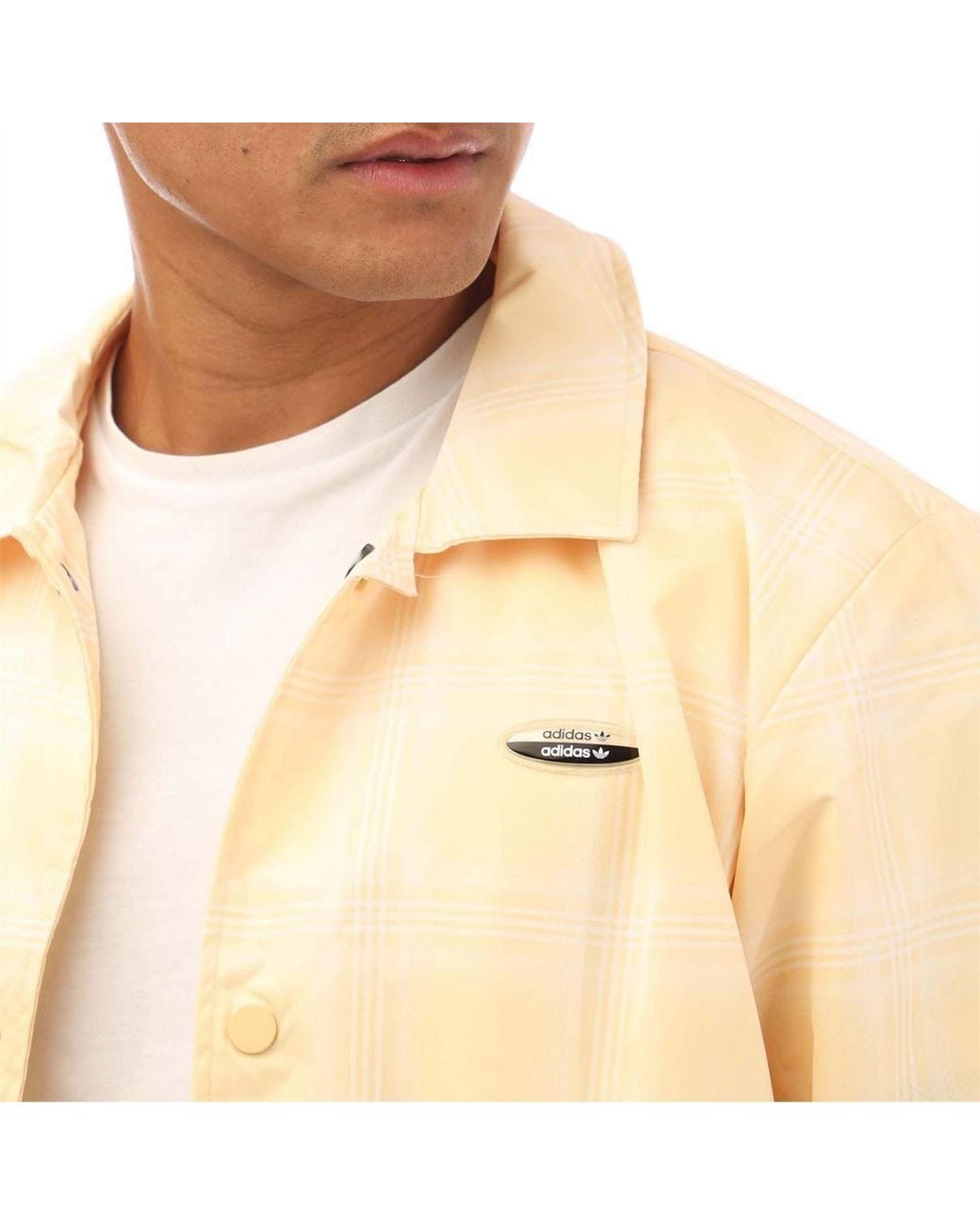 Adidas Originals Natural Coach Jacket for men