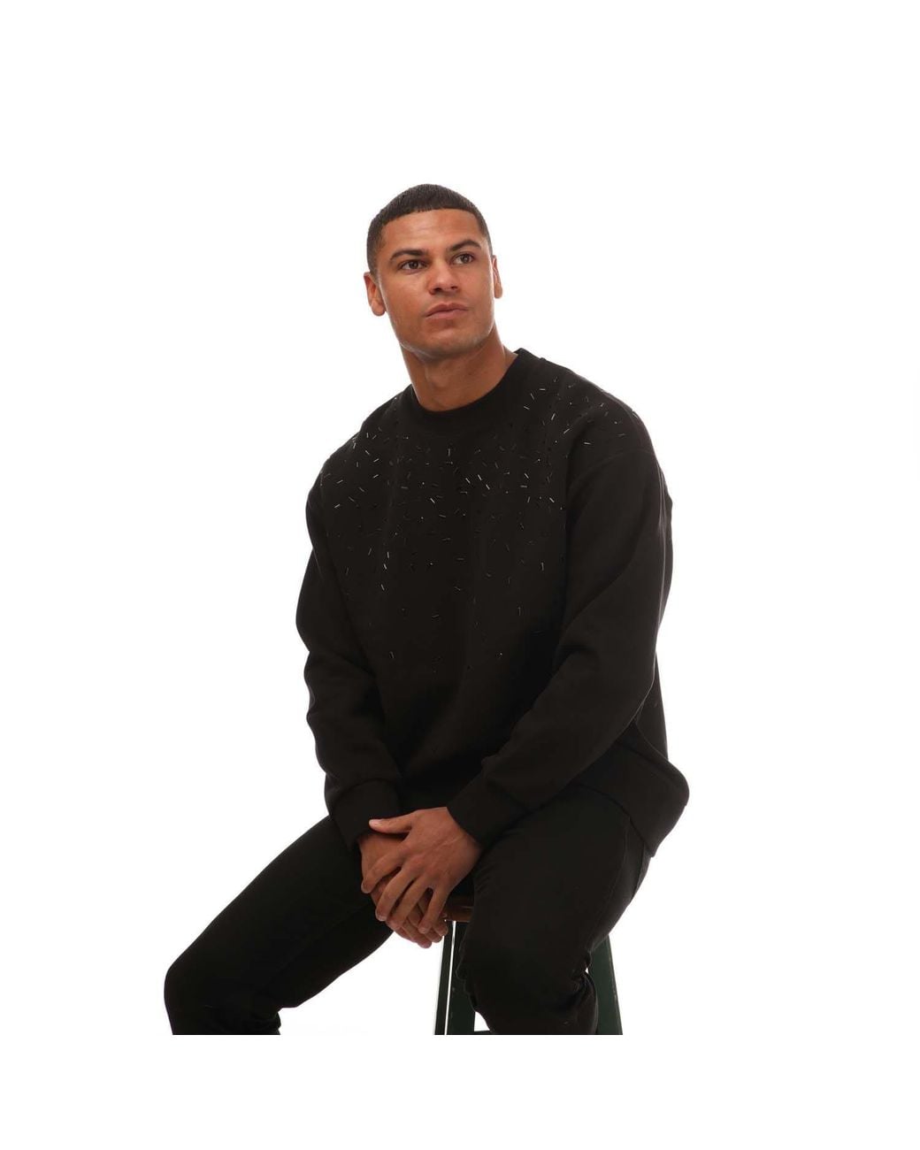 Armani Black Sweatshirt for men