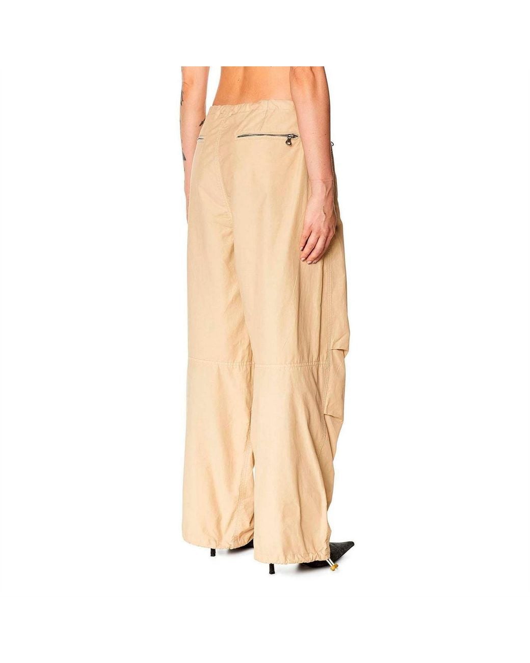 DIESEL Natural P-Diamanda Cargo Pants
