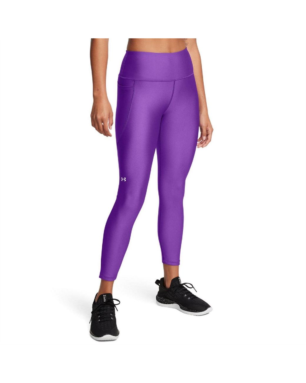 Under Armour Purple High Rise Ankle Leggings