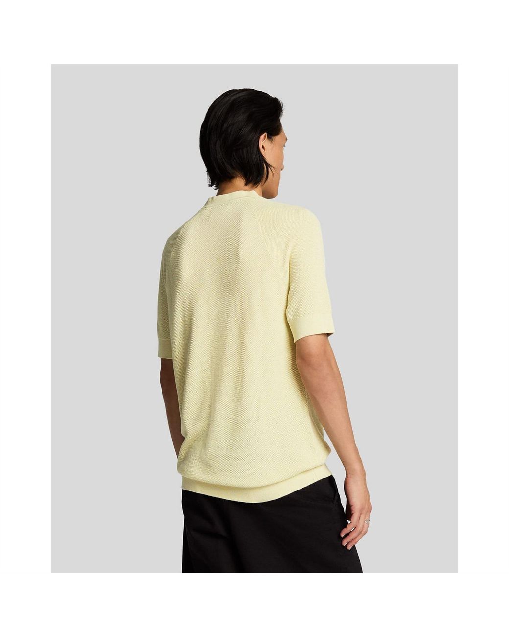Lyle & Scott Natural And T Shirt for men