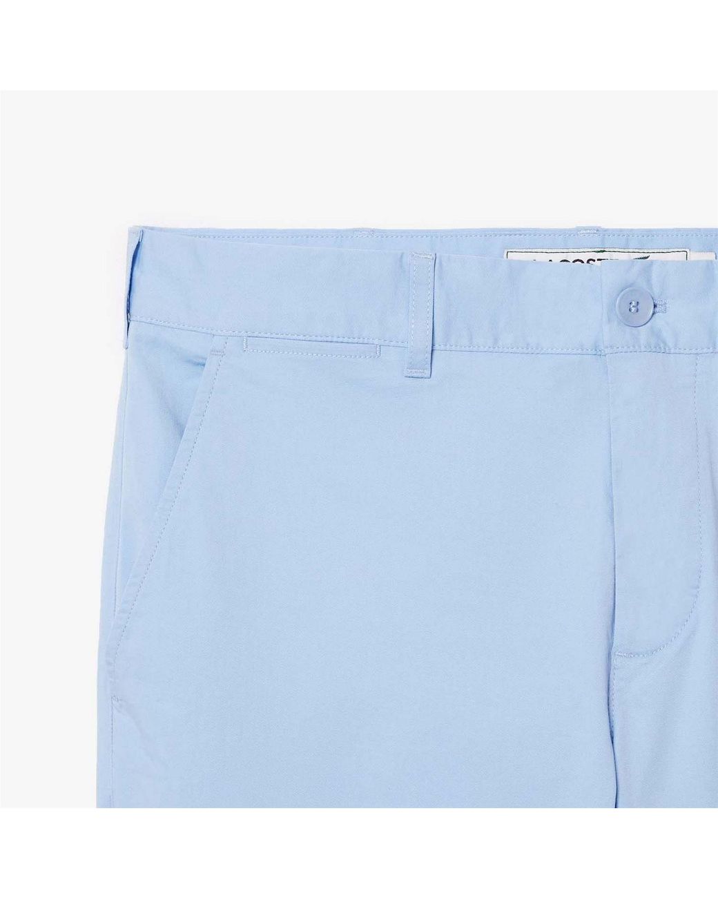 Lacoste Blue Slim Fit Stretch Pants for men