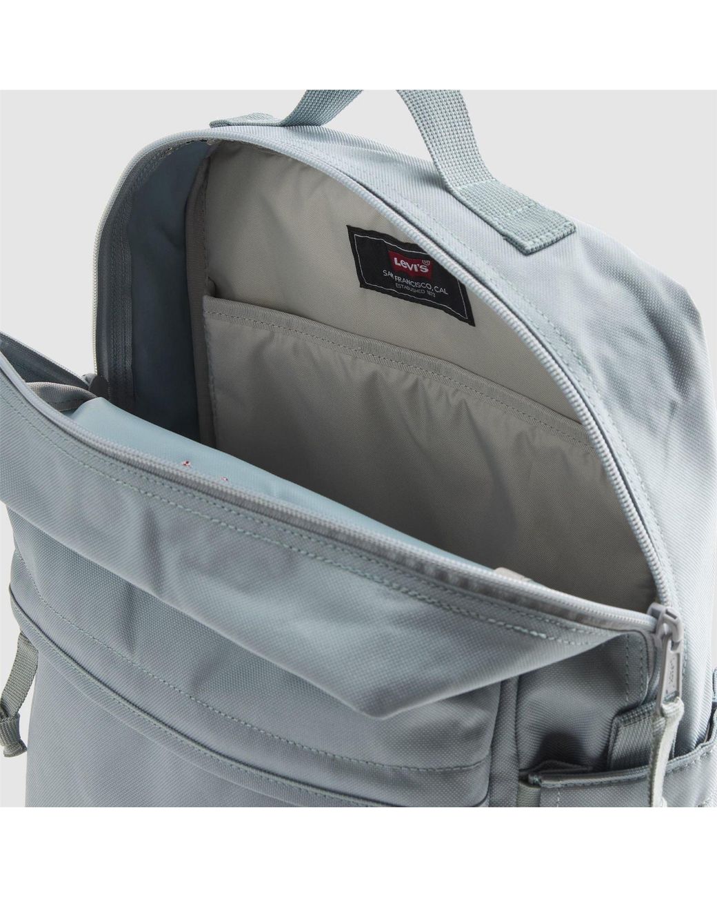 Levi's Blue Standard Laptop Backpack With Logo Patch for men