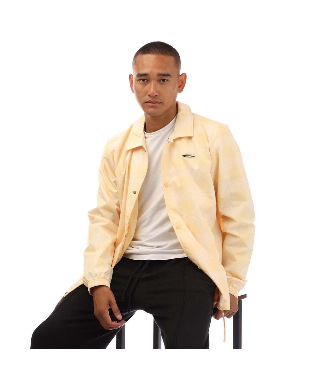 Adidas Originals Natural Coach Jacket for men