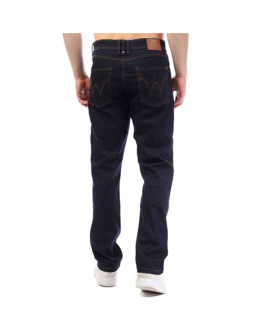 Duck and Cover Blue Hydras Straight Fit Jean for men