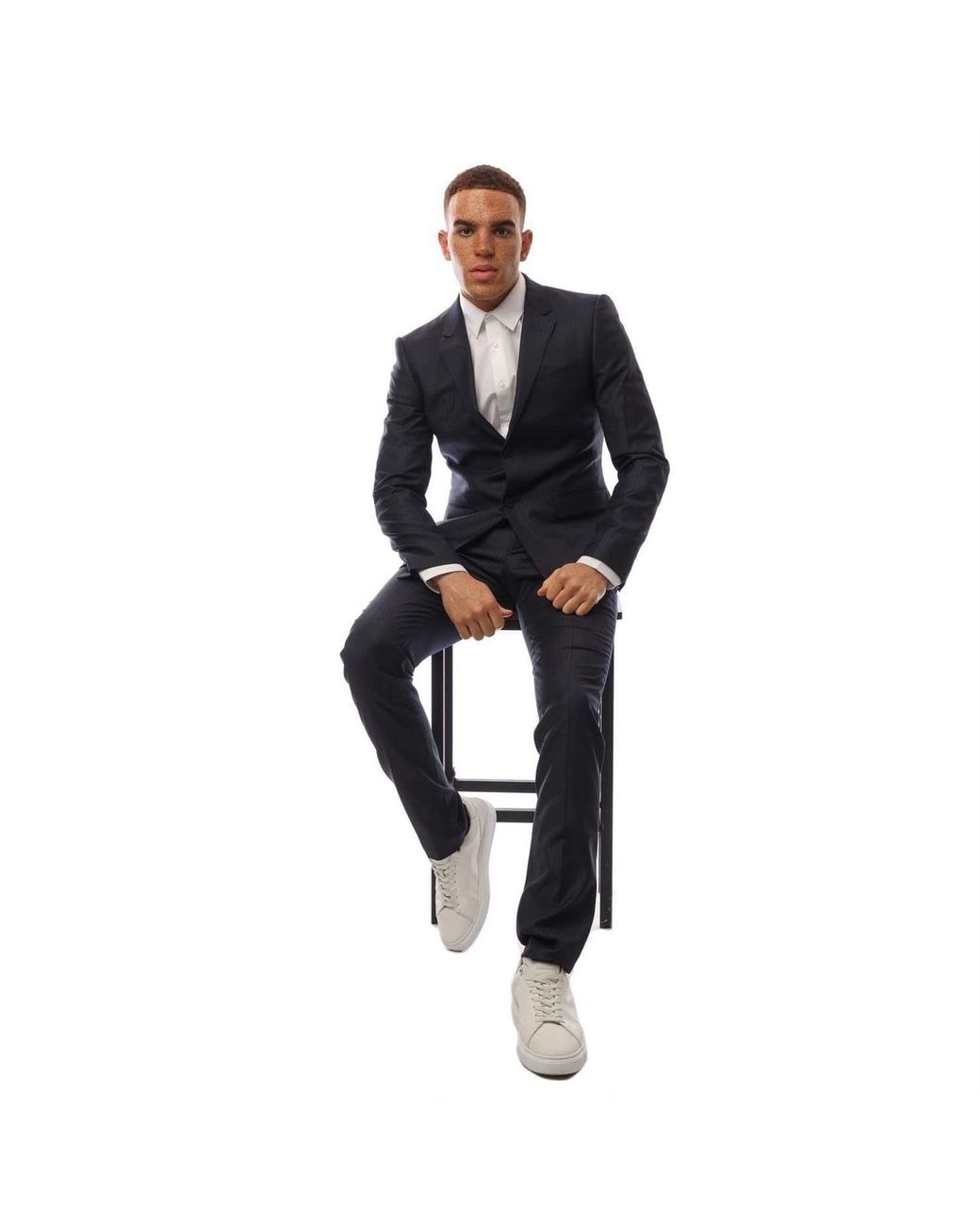 EA7 Black Suit for men