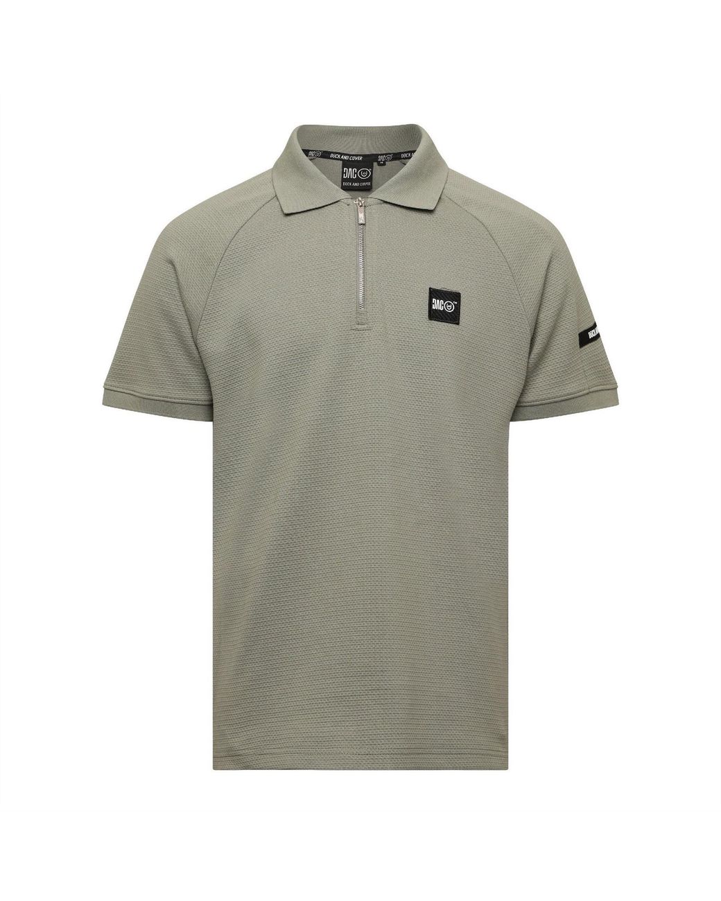Duck and Cover Gray Topfield Polo Shirt for men