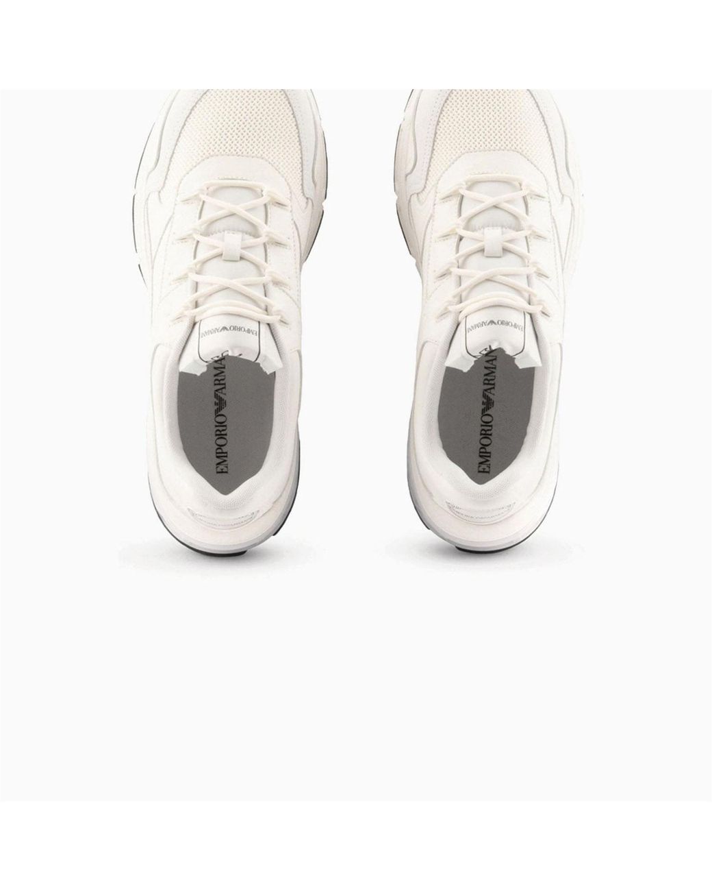 EA7 White Trainers for men
