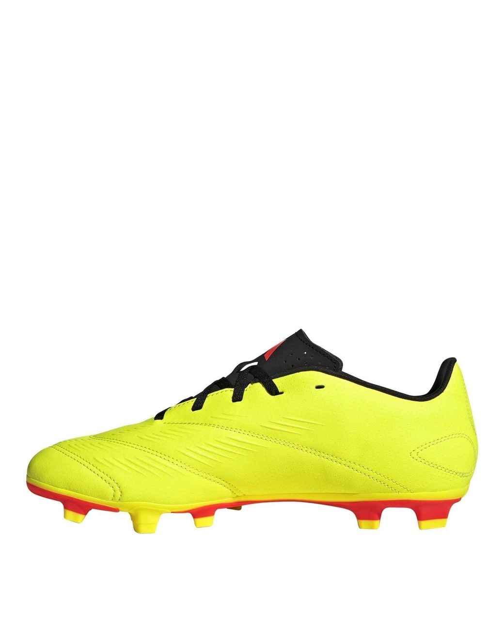 Adidas Yellow Predator Club Firm Ground (Fg) Football Boot 7.5 (41.3) for men