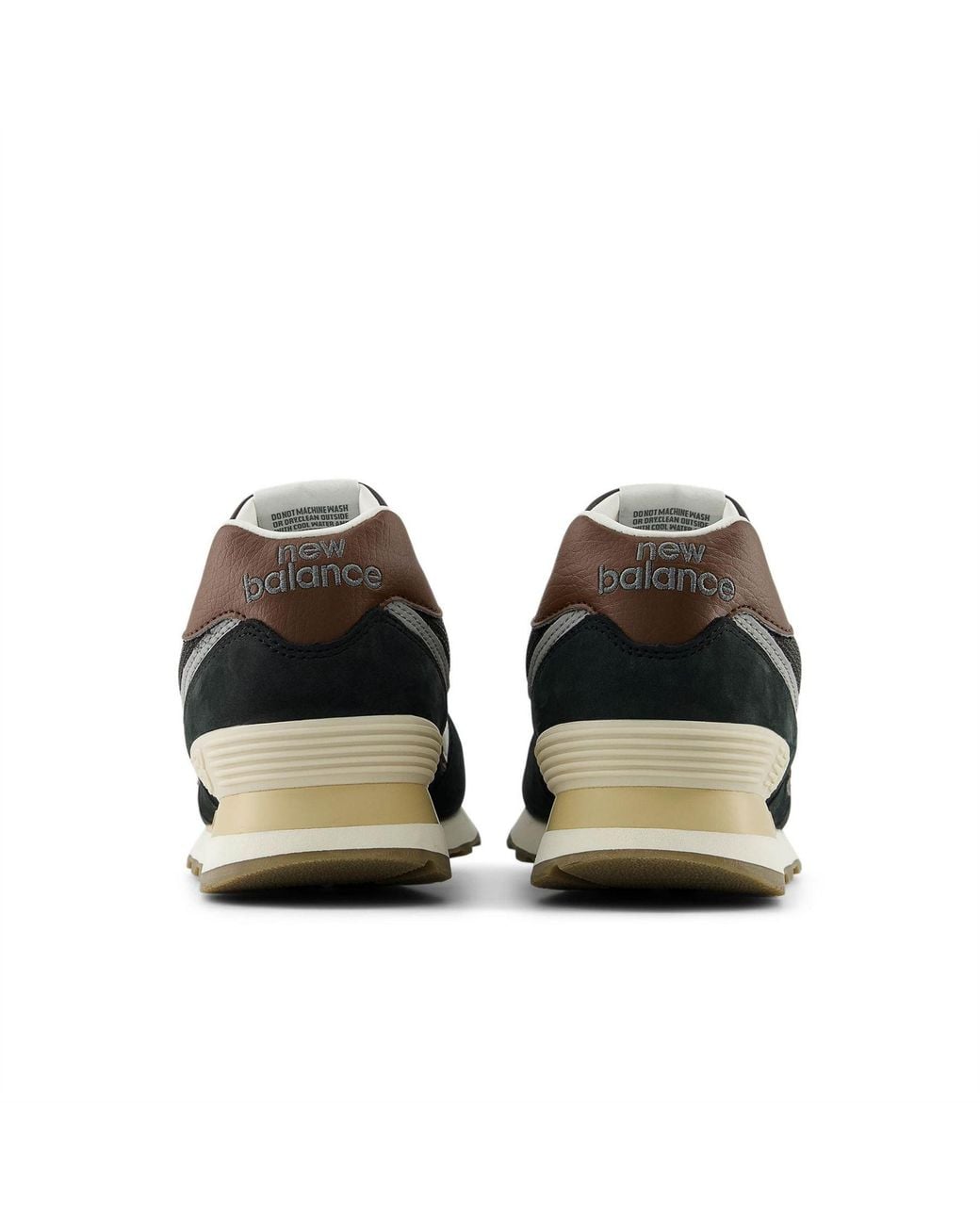 New Balance Black 574 Trainers 6.5 (40) for men